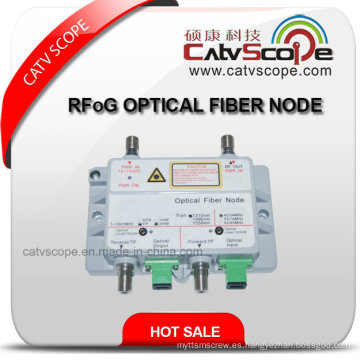 Rfog Optical Mini Nodo / CATV FTTH Receptor Óptico De Fibra